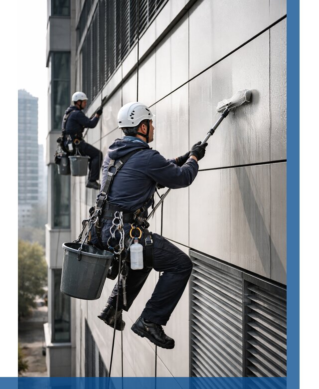 Мойка вентилируемого фасада в Йошкаре-Ола от 256 р. | ВЫСОТНИК-Шкр