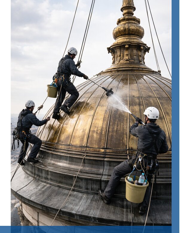 Мойка куполов и шпилей в Йошкаре-Ола от 8181 р. - заказать | ВЫСОТНИК-Шкр