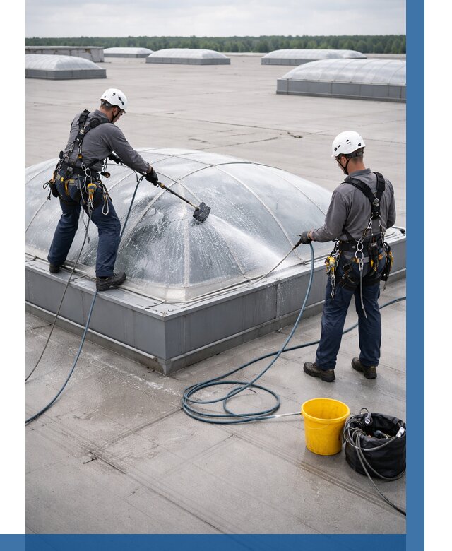 Мойка зенитных фонарей в Йошкаре-Ола, заказать от 4602 р. | ВЫСОТНИК-Шкр