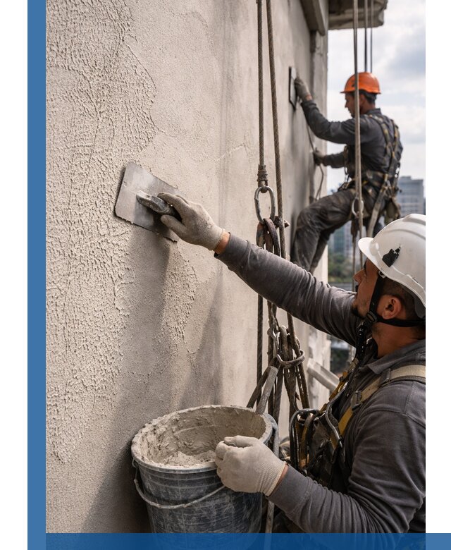 Декоративная штукатурка фасада с утеплением и защитой в Йошкаре-Ола