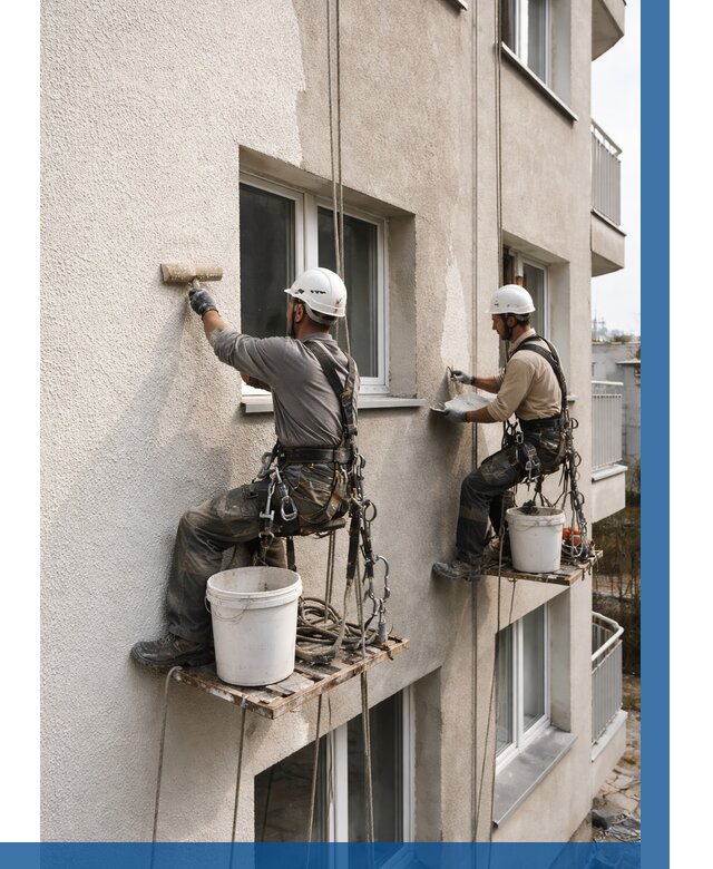 Нанесение короеда на фасад в Йошкаре-Ола от 460 р. | ВЫСОТНИК-Шкр