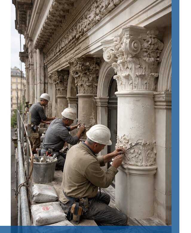 Реставрация фасадной лепнины в Йошкаре-Ола от 2557 р. | ВЫСОТНИК-Шкр