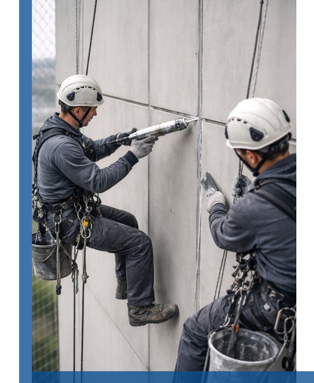 Первичная герметизация швов фасадов и кровель в Йошкаре-Ола