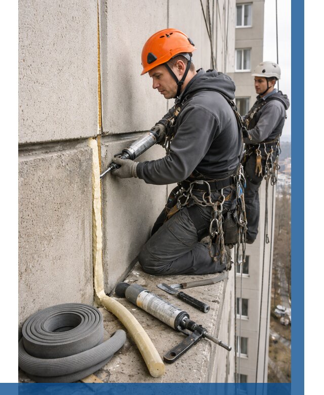 Теплый шов межпанельные швы в Йошкаре-Ола от 716 р. | ВЫСОТНИК-Шкр