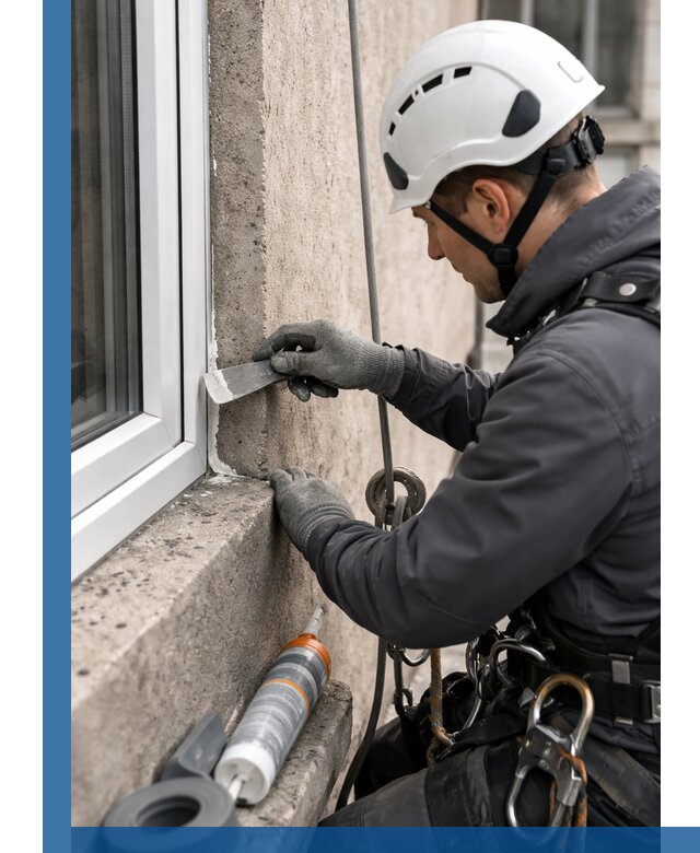 Герметизация монтажных швов окон в Йошкаре-Ола с гарантией качества