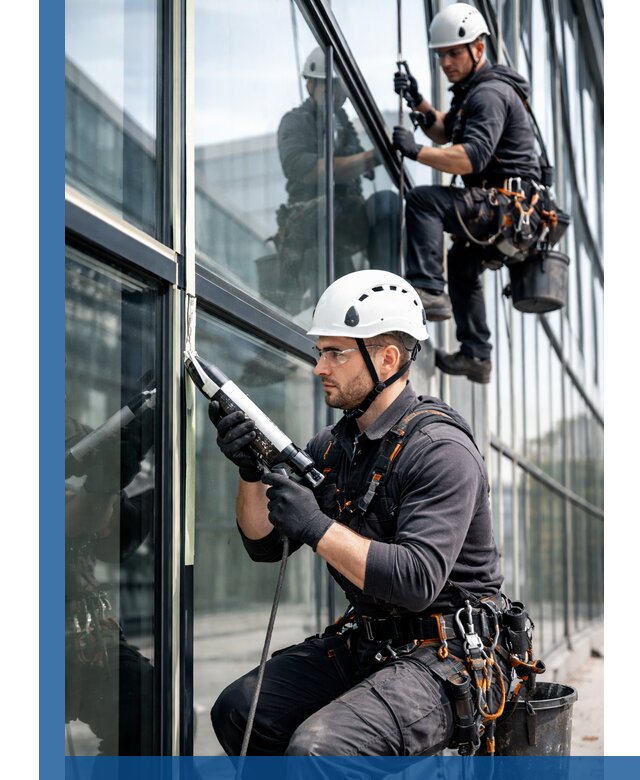 Герметизация витражных швов в Йошкаре-Ола для зданий и фасадов