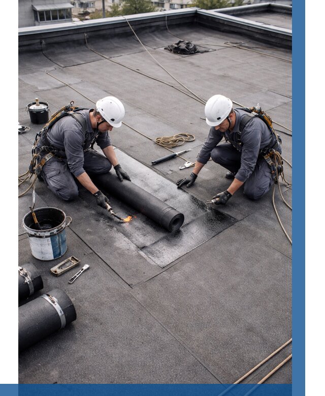 Ремонт мягкой кровли под ключ в Йошкаре-Ола от 716 р. | ВЫСОТНИК-Шкр