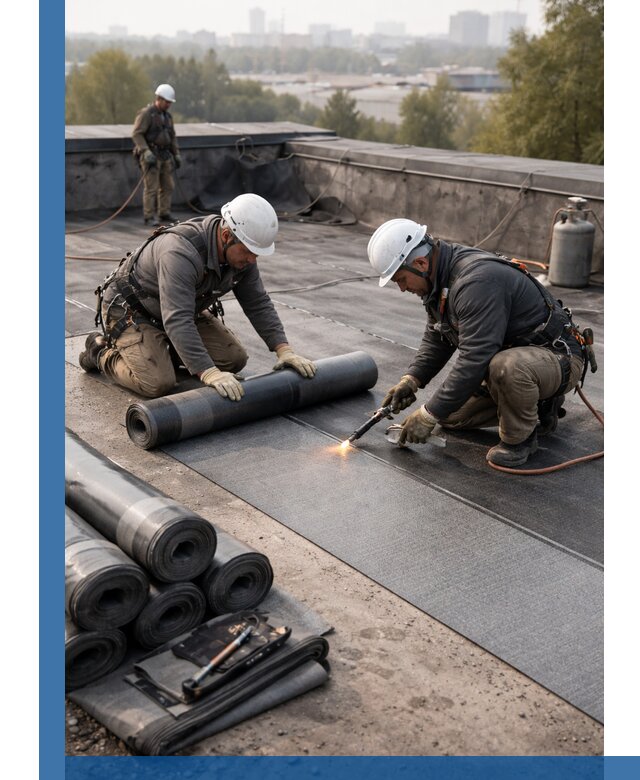 Монтаж мягкой кровли в Йошкаре-Ола профессионально и надежно