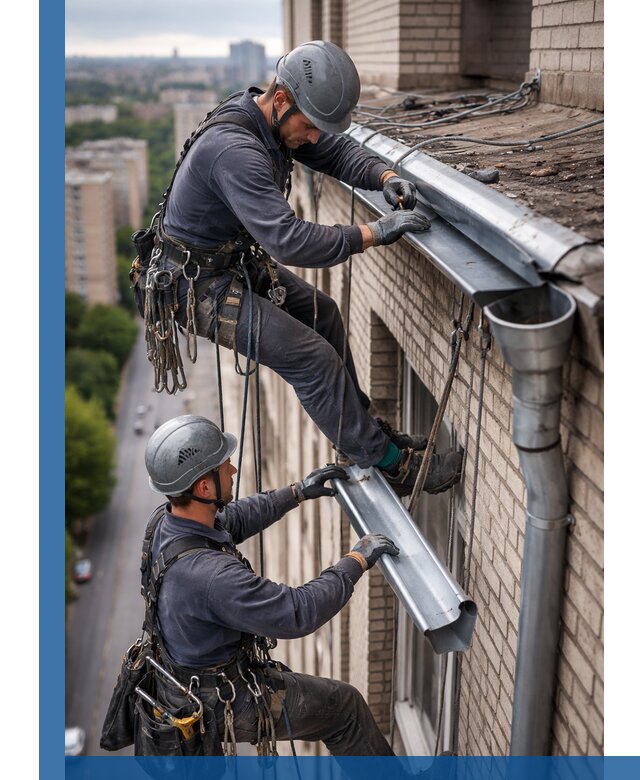 Ремонт водосточных желобов в Йошкаре-Ола, быстро и качественно