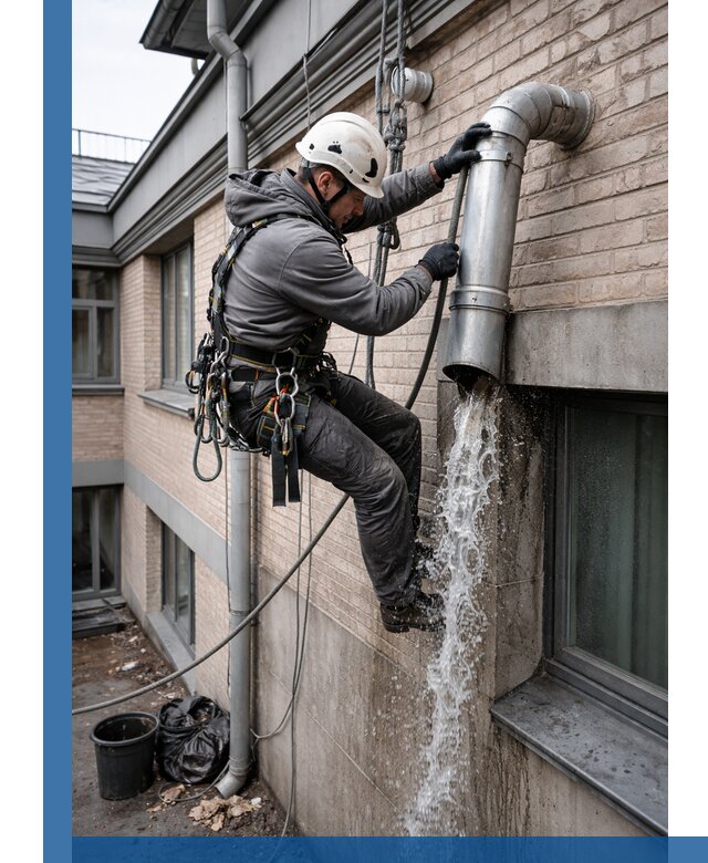 Профессиональная прочистка водосточных труб в Йошкаре-Ола с гарантией