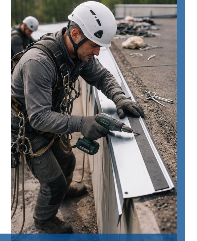 Монтаж капельника на кровле в Йошкаре-Ола от 307 р. | ВЫСОТНИК-Шкр