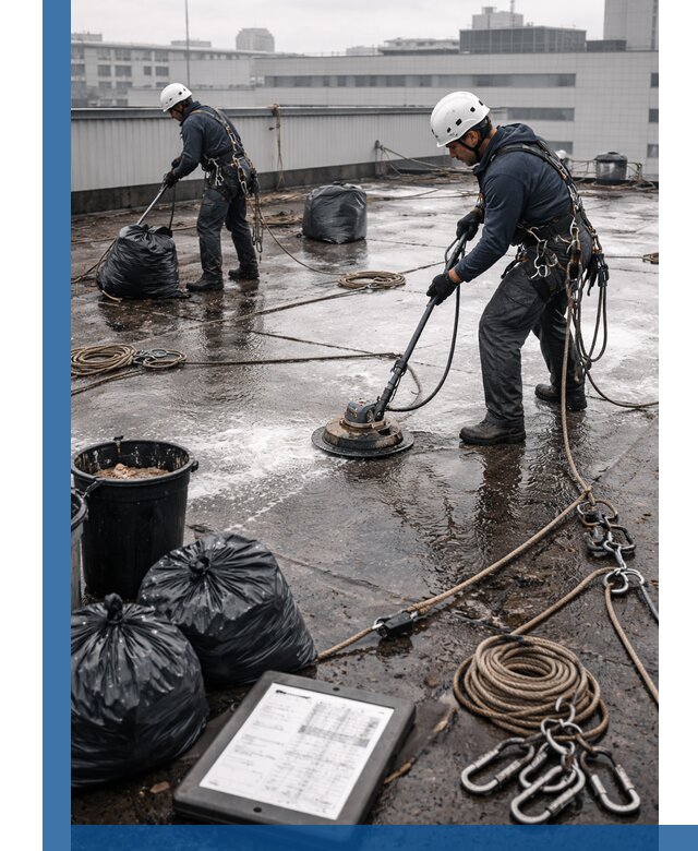 Плановая очистка кровли по графику в Йошкаре-Ола для безопасности