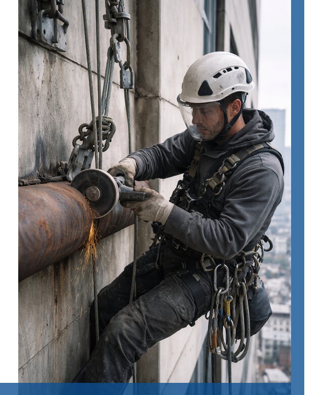 Резка металла на высоте в Йошкаре-Ола по цене от 4602 р. | ВЫСОТНИК-Шкр