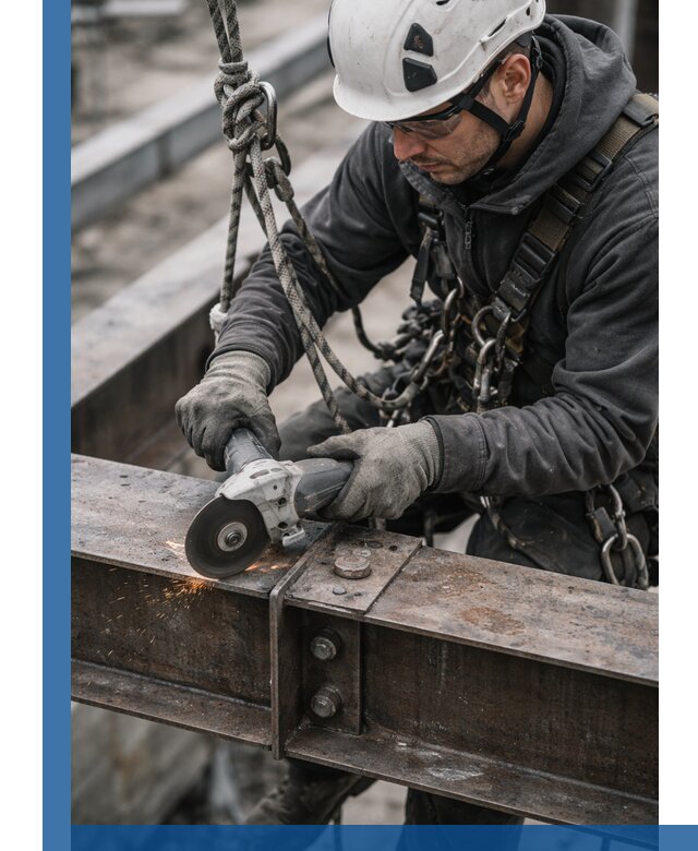 Резка металла на высоте в Йошкаре-Ола для зданий и конструкций