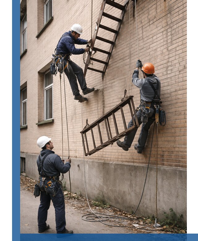 Демонтаж пожарной лестницы в Йошкаре-Ола быстро и безопасно