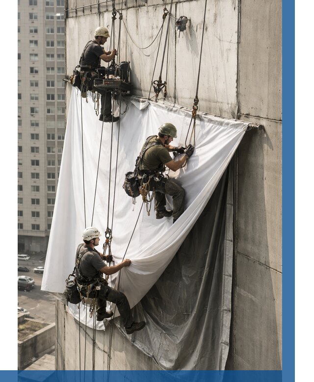 Замена баннерного полотна в Йошкаре-Ола от 6647 р. | ВЫСОТНИК-Шкр—заказать