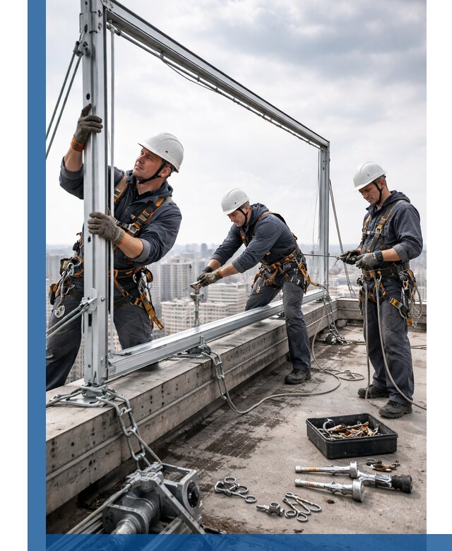 Монтаж крышных рекламных конструкций под ключ в Йошкаре-Ола