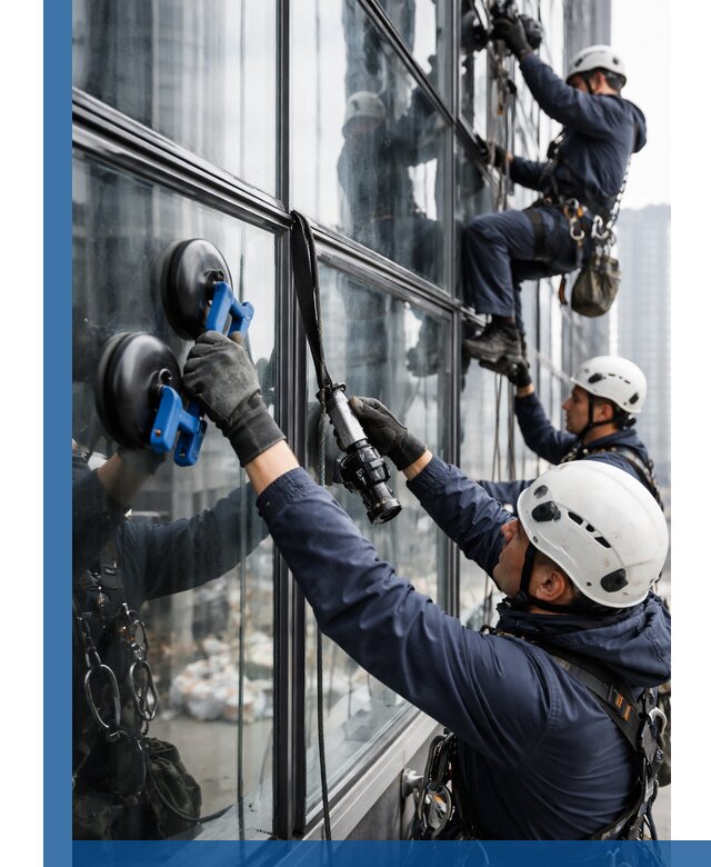 Радиусное остекление фасадов под ключ в Йошкаре-Ола с гарантиями