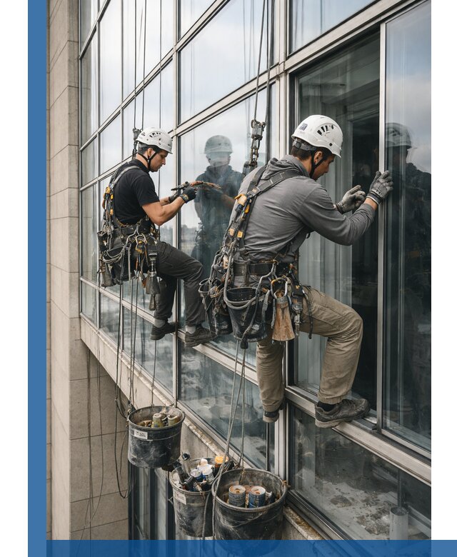 Ремонт витражных конструкций и фасадного остекления в Йошкаре-Ола