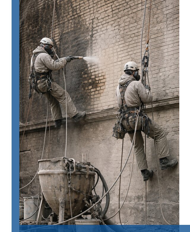 Пескоструйная очистка фасадов в Йошкаре-Ола профессионально