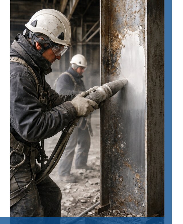 Удаление старой краски с металла в Йошкаре-Ола от 460 р. | ВЫСОТНИК-Шкр