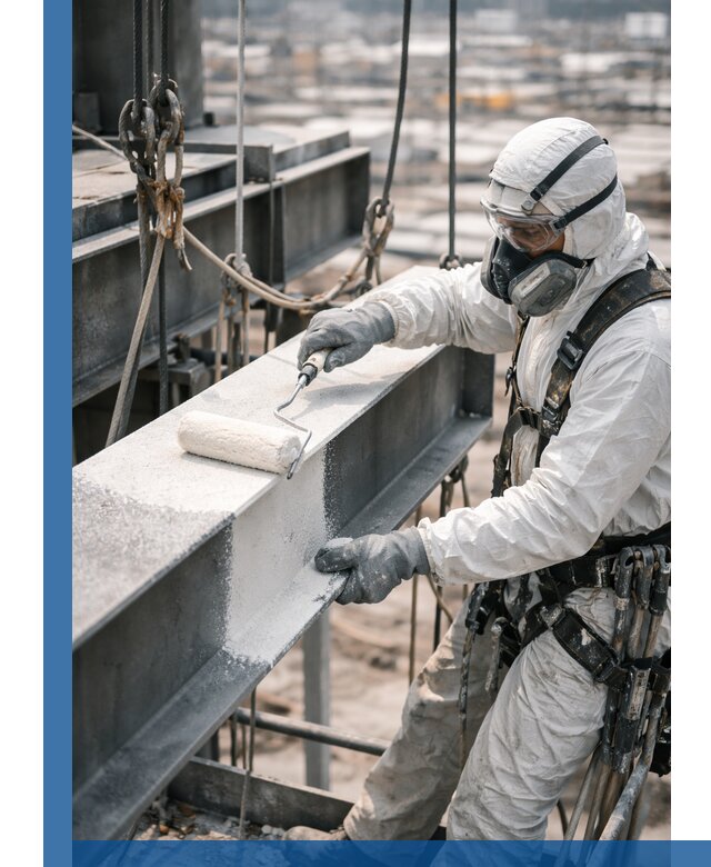 Профессиональная огнезащитная обработка металлоконструкций в Йошкаре-Ола