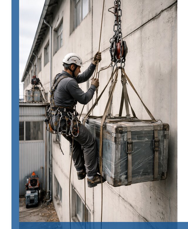 Подъем грузов на высоту в Йошкаре-Ола для промышленных объектов