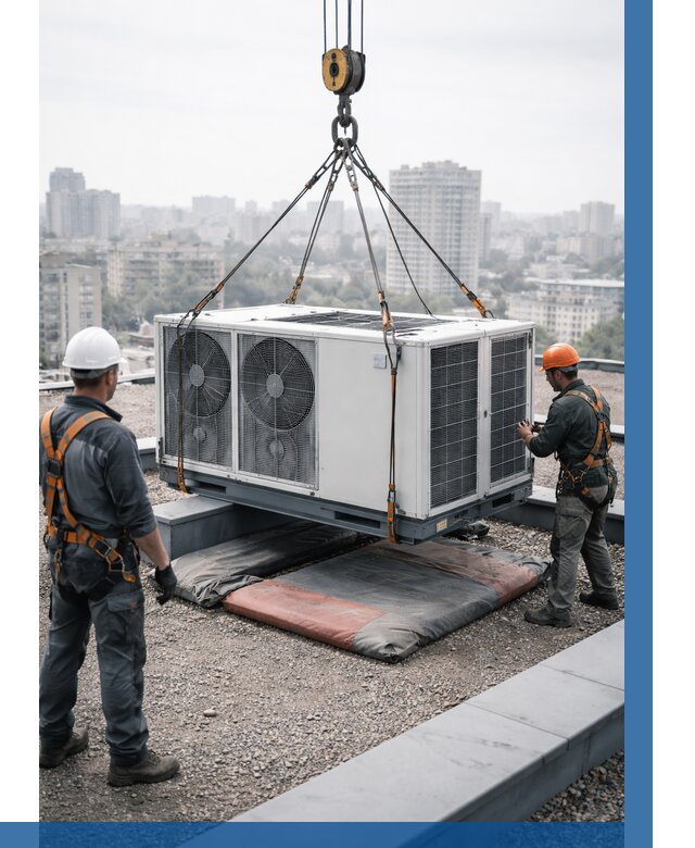 Подъем груза на крышу в Йошкаре-Ола от 5113 р. | ВЫСОТНИК-Шкр заказать