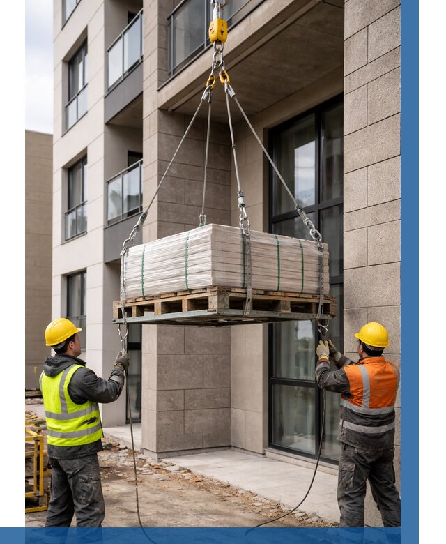 Подъем керамогранита на этаж в Йошкаре-Ола от 3579 р. | ВЫСОТНИК-Шкр