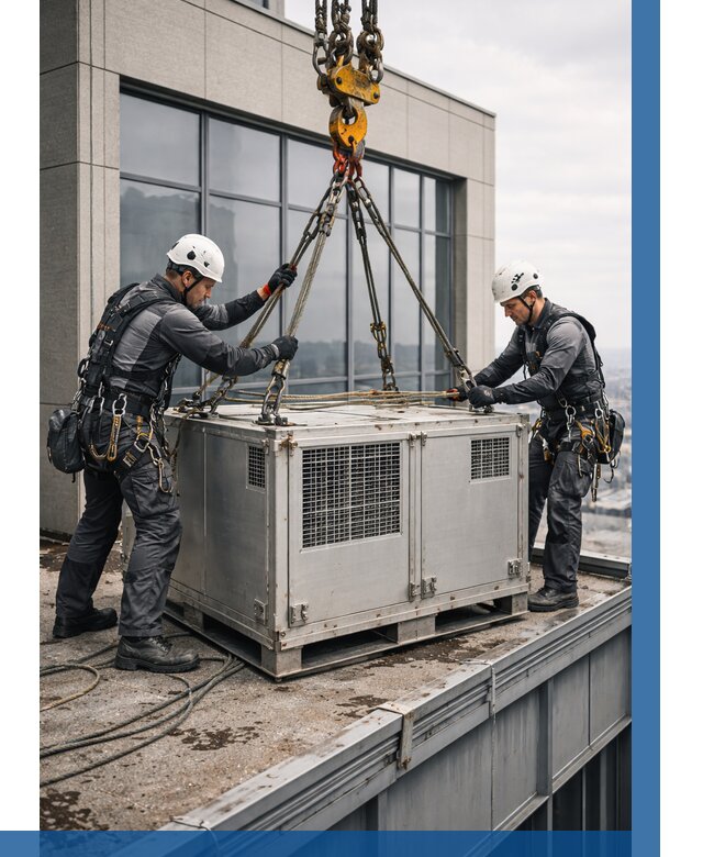 Такелажные работы на высоте в Йошкаре-Ола от 8181 р. | ВЫСОТНИК-Шкр