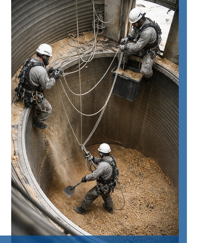 Чистка зерновых бункеров в Йошкаре-Ола от 12271 р. | ВЫСОТНИК-Шкр