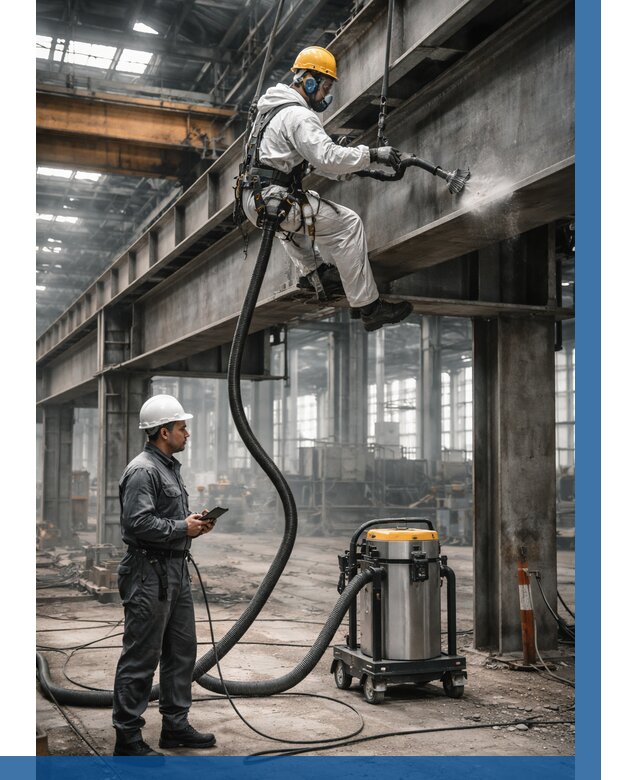 Обеспыливание конструкций в цехе в Йошкаре-Ола от 4295 р. | ВЫСОТНИК-Шкр