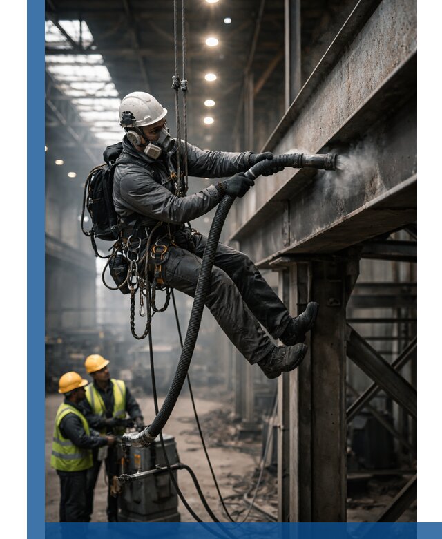 Обеспыливание конструкций в цехах промышленного производства в Йошкаре-Ола