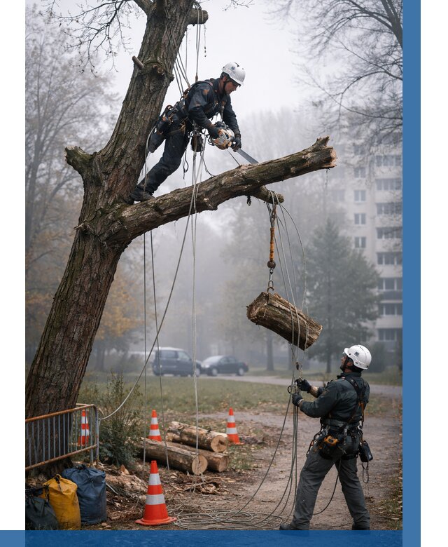 Удаление аварийных деревьев в Йошкаре-Ола от 15339 р. | ВЫСОТНИК-Шкр