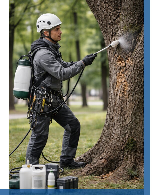 Обработка деревьев от вредителей в Йошкаре-Ола от 4602 р. | ВЫСОТНИК-Шкр