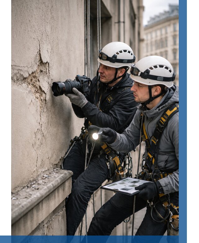 Фотофиксация дефектов фасада в Йошкаре-Ола от 4602 р. | ВЫСОТНИК-Шкр