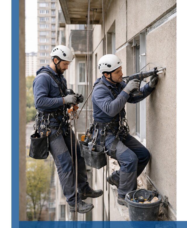 Промышленные альпинисты высотные работы и монтаж в Йошкаре-Ола